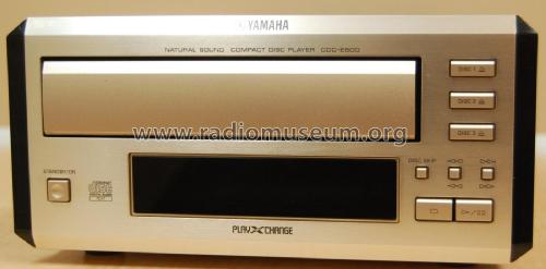 Natural Sound Compact Disc Player CDC-E500; Yamaha Co.; (ID = 2592978) Sonido-V