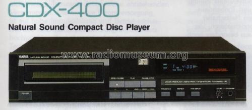 CDX-400; Yamaha Co.; (ID = 1025831) R-Player