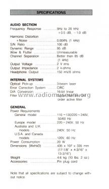 CDX-400; Yamaha Co.; (ID = 1899421) Sonido-V