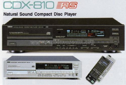 CDX-810; Yamaha Co.; (ID = 1034503) R-Player