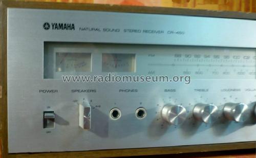 Natural Sound Stereo Receiver CR-450; Yamaha Co.; (ID = 1201629) Radio