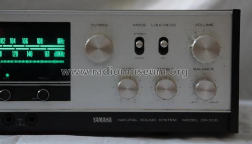 CR-500; Yamaha Co.; (ID = 2120490) Radio