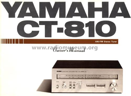 CT-810; Yamaha Co.; (ID = 2525329) Radio