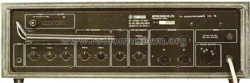 FM/AM Stereo Receiver with Dual Tuning Meters CR-800; Yamaha Co.; (ID = 1652331) Radio