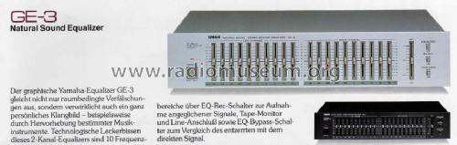 GE-3; Yamaha Co.; (ID = 1001892) Verst/Mix