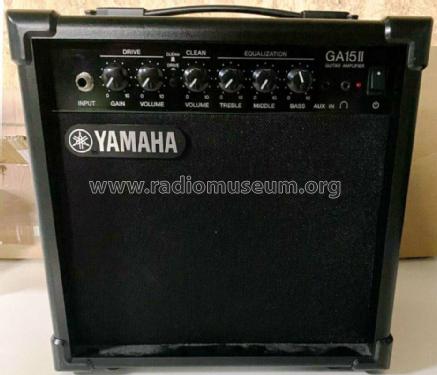 Guitar Amplifier GA-15 II; Yamaha Co.; (ID = 2594879) Ampl/Mixer