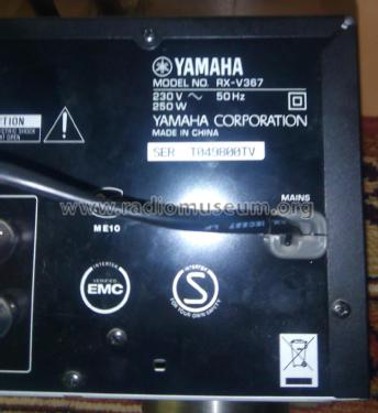Natural Sound AV-Receiver RX-V367; Yamaha Co.; (ID = 2043177) Radio