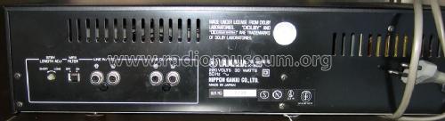 Natural Sound Stereo Cassette Deck K-850; Yamaha Co.; (ID = 646923) R-Player