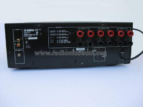 M-60; Yamaha Co.; (ID = 1865080) Ampl/Mixer