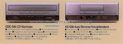 Mini Component System CC90; Yamaha Co.; (ID = 1771553) Radio