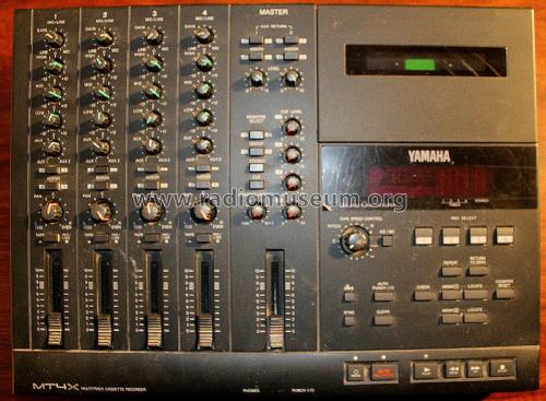 Multitrack Cassette Recorder MT4X R-Player Yamaha Co