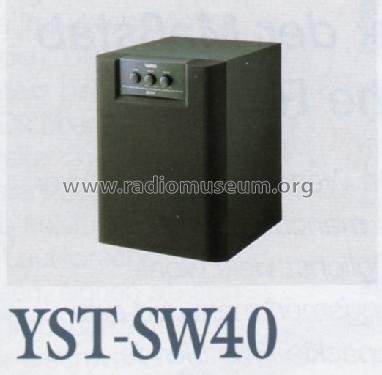 Natural Sound Active Servo Processing-Subwoofer-Sy YST-SW40; Yamaha Co.; (ID = 1103973) Lautspr.-K