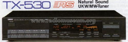 Natural Sound AM/FM Stereo Tuner TX-530; Yamaha Co.; (ID = 1039540) Radio