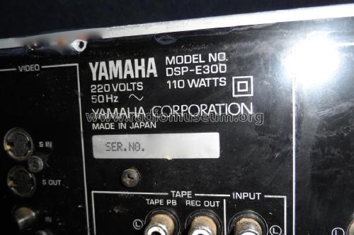 Natural Sound AST A/V Verstärker mit DSP DSP-E300; Yamaha Co.; (ID = 1803339) Ampl/Mixer