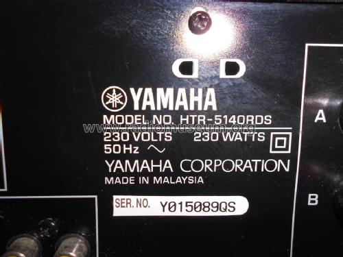 Natural Sound AV Receiver HTR-5140RDS; Yamaha Co.; (ID = 2342974) Radio
