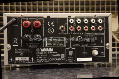 Natural Sound DAB CD Receiver CRX-M170; Yamaha Co.; (ID = 1700335) Radio