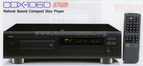 Natural Sound Compact Disc Player CDX-1060; Yamaha Co.; (ID = 1066794) R-Player