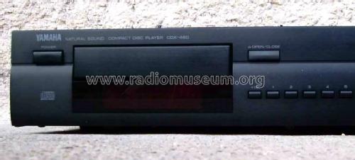 Natural Sound Compact Disc Player CDX-480; Yamaha Co.; (ID = 1176379) R-Player