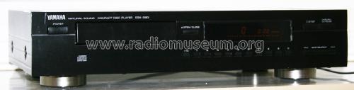 Natural Sound Compact Disc Player CDX-390; Yamaha Co.; (ID = 1237806) Sonido-V