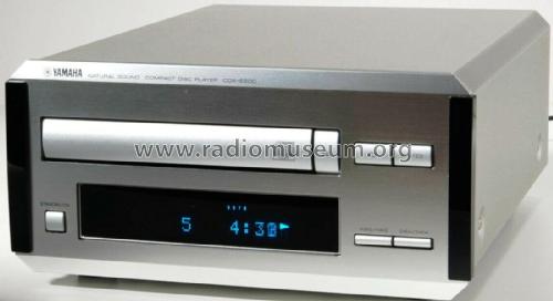 Natural Sound Compact Disc Player CDX-E200; Yamaha Co.; (ID = 2454474) Reg-Riprod