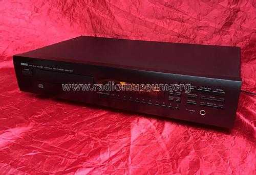 Natural Sound Compact Disc Player CDX-470; Yamaha Co.; (ID = 2601343) R-Player