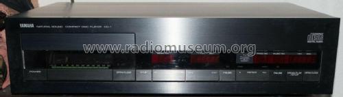 Natural Sound Compact Disc Player CD-1; Yamaha Co.; (ID = 2693435) R-Player