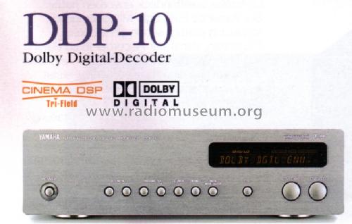 Natural Sound Digital Processor DDP-10; Yamaha Co.; (ID = 1176715) Misc