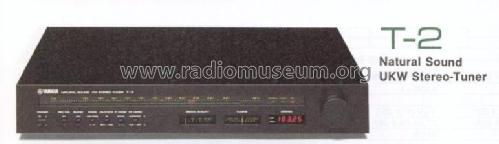Natural Sound FM Stereo Tuner T-2; Yamaha Co.; (ID = 662044) Radio