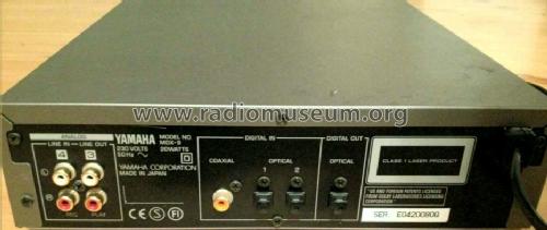 Natural Sound Minidisc Recorder MDX-9; Yamaha Co.; (ID = 1560725) R-Player