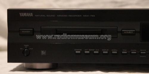 Natural Sound Minidisc Recorder MDX R Player Yamaha Co