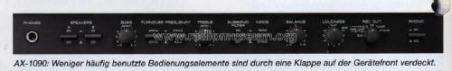 Natural Sound Stereo Amplifier AX-1090; Yamaha Co.; (ID = 1101368) Ampl/Mixer