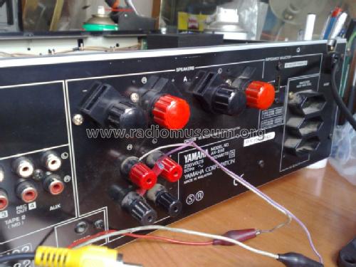 Natural Sound Stereo Amplifier AX-592; Yamaha Co.; (ID = 1479072) Ampl/Mixer