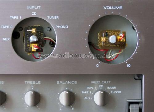 Natural Sound Stereo Amplifier AX-10; Yamaha Co.; (ID = 1966800) Ampl/Mixer
