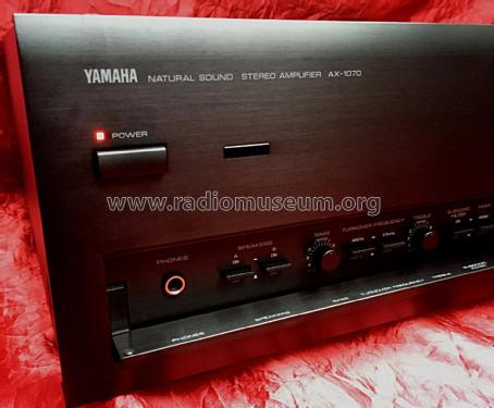 Natural Sound Stereo Amplifier AX-1070; Yamaha Co.; (ID = 2599290) Ampl/Mixer