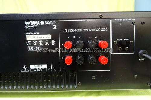 Natural Sound Stereo Amplifier AX-900; Yamaha Co.; (ID = 2640226) Verst/Mix