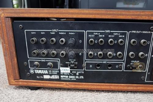 Natural Sound Stereo Amplifier CA-1000; Yamaha Co.; (ID = 2374149) Ampl/Mixer