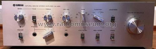 Natural Sound Stereo Amplifier CA-400; Yamaha Co.; (ID = 2447267) Verst/Mix