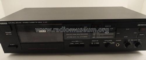 Natural Sound Stereo Cassette Deck K-07; Yamaha Co.; (ID = 2025908) R-Player