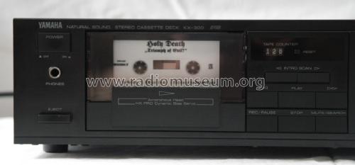 Natural Sound Stereo Cassette Deck KX-300U; Yamaha Co.; (ID = 2116568) R-Player
