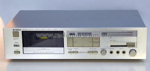 Natural Sound Stereo Cassette Deck K-500; Yamaha Co.; (ID = 2635640) Ton-Bild