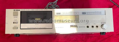 Natural Sound Stereo Cassette Deck K-300; Yamaha Co.; (ID = 2853002) Enrég.-R