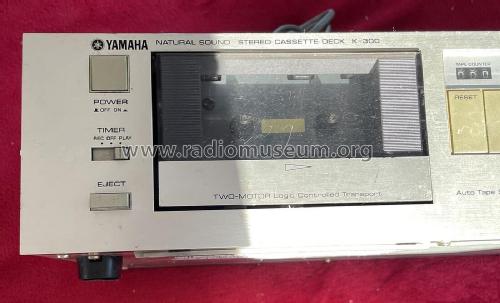 Natural Sound Stereo Cassette Deck K-300; Yamaha Co.; (ID = 2853003) Ton-Bild