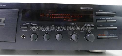 Natural Sound Stereo Cassette Deck KX-380; Yamaha Co.; (ID = 2853017) R-Player