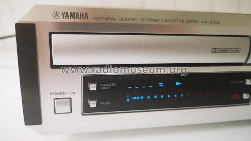 Natural Sound Stereo Cassette Deck KX-E100; Yamaha Co.; (ID = 2853131) Enrég.-R