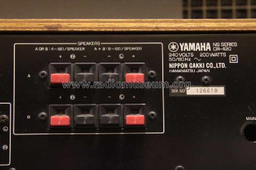 Natural Sound Stereo Receiver CR-420; Yamaha Co.; (ID = 1628324) Radio