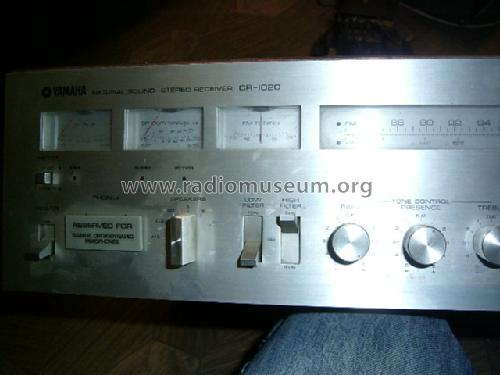 Natural Sound Stereo Receiver CR-1020; Yamaha Co.; (ID = 411922) Radio