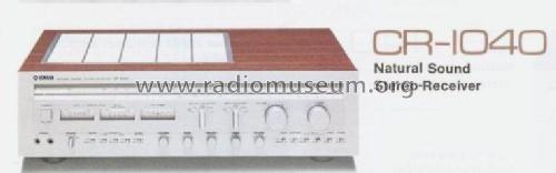 Natural Sound Stereo Receiver CR-1040; Yamaha Co.; (ID = 662058) Radio