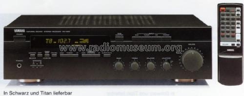 Natural Sound Stereo Receiver RX-385; Yamaha Co.; (ID = 1088470) Radio