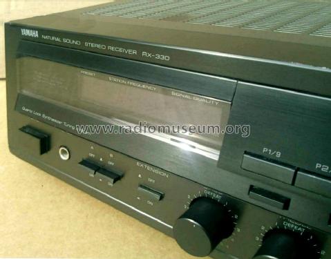 Natural Sound Stereo Receiver RX-330; Yamaha Co.; (ID = 1197428) Radio