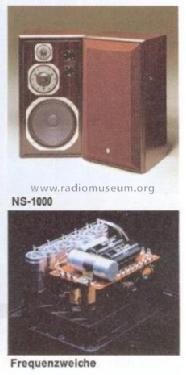 NS-1000; Yamaha Co.; (ID = 545221) Speaker-P